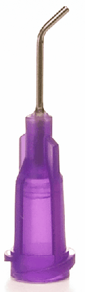 TE721050B45 Angled Bend Dispense Tip 21 Gauge