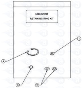 5540-SRKIT Techcon spray valve kit