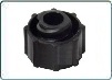 Black threaded tip cap