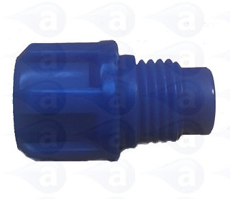 AD3PB Blue Cartridge Tip Cap Adhesive Dispensing
