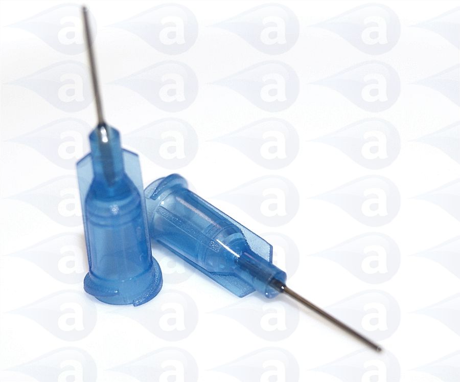 TE722050PK 22GA TE tip blue 1/2" long luer lock