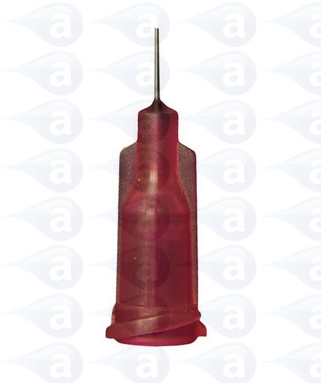 TE725025PK 25 Gauge Red TE Tip 1/4" Long
