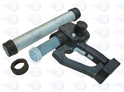 Battery powered 310ml cordless gun adhesive dispensing
