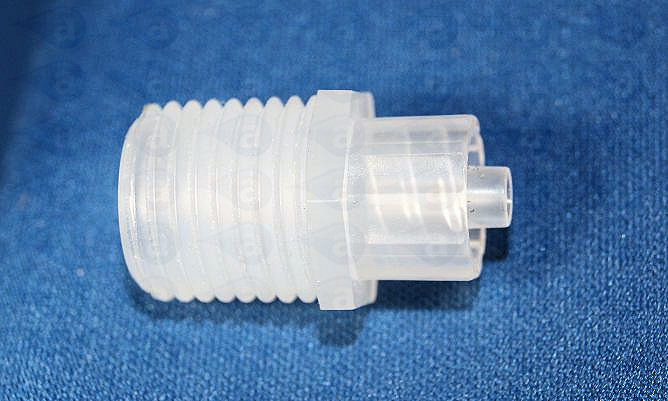 1/4" NPT male luer tip adapter fitting