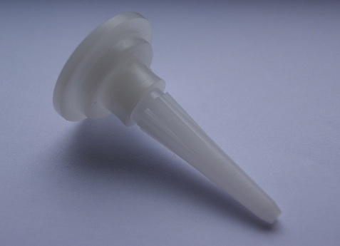 Part 229306 accepts 1/4" threaded nozzles