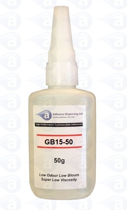 Cyanoacrylate Low Odor Low Bloom High Viscosity GB15
