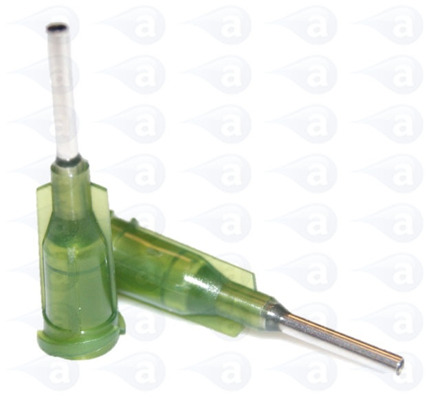 14 Gauge Dispense Tip 1/2" Olive TE714050 Adhesive Dispensing