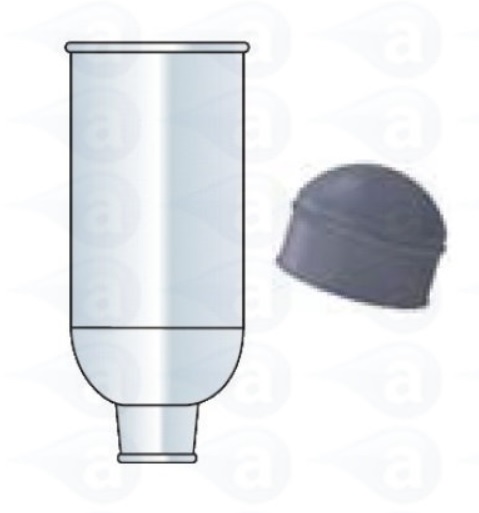 TS25CPB-LD-500 2.5oz LD Cartridge Plunger Techcon