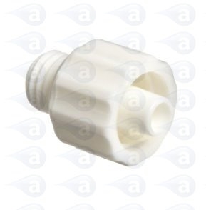 TSD931-49 Fitting Luer Lock White 1/4-28 Techcon