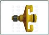 Syringe barrel adapter assembly head only