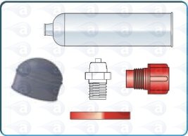 Cartridges plungers caps techcon