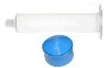 Syringe barrel dispensing kit