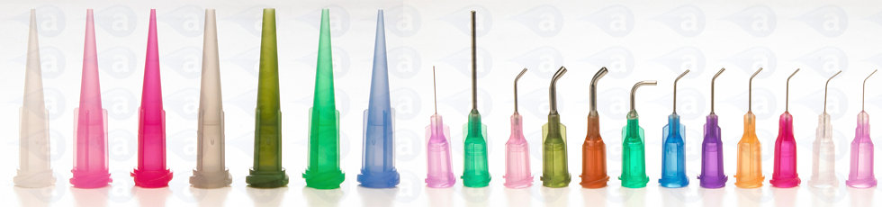 Luer lock dispensing tips 