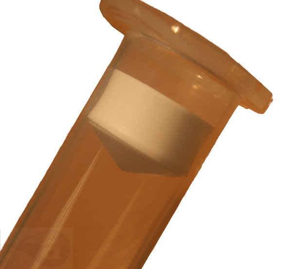 Syringe barrel pistons adhesive dispensing